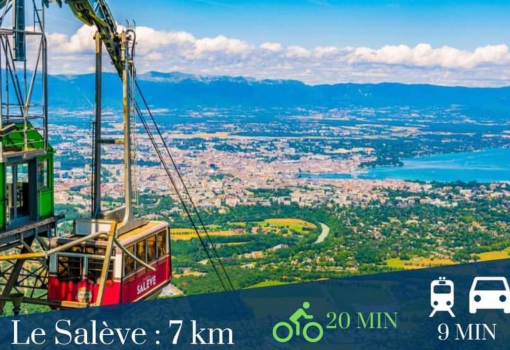 Apart 5 Personnes, 1Min Gare D'Annemasse, Geneve 5Km Екстериор снимка